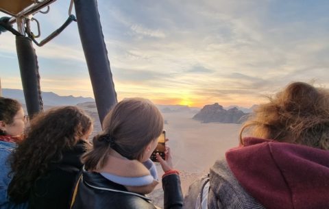 Balloon Ride in Wadi Rum